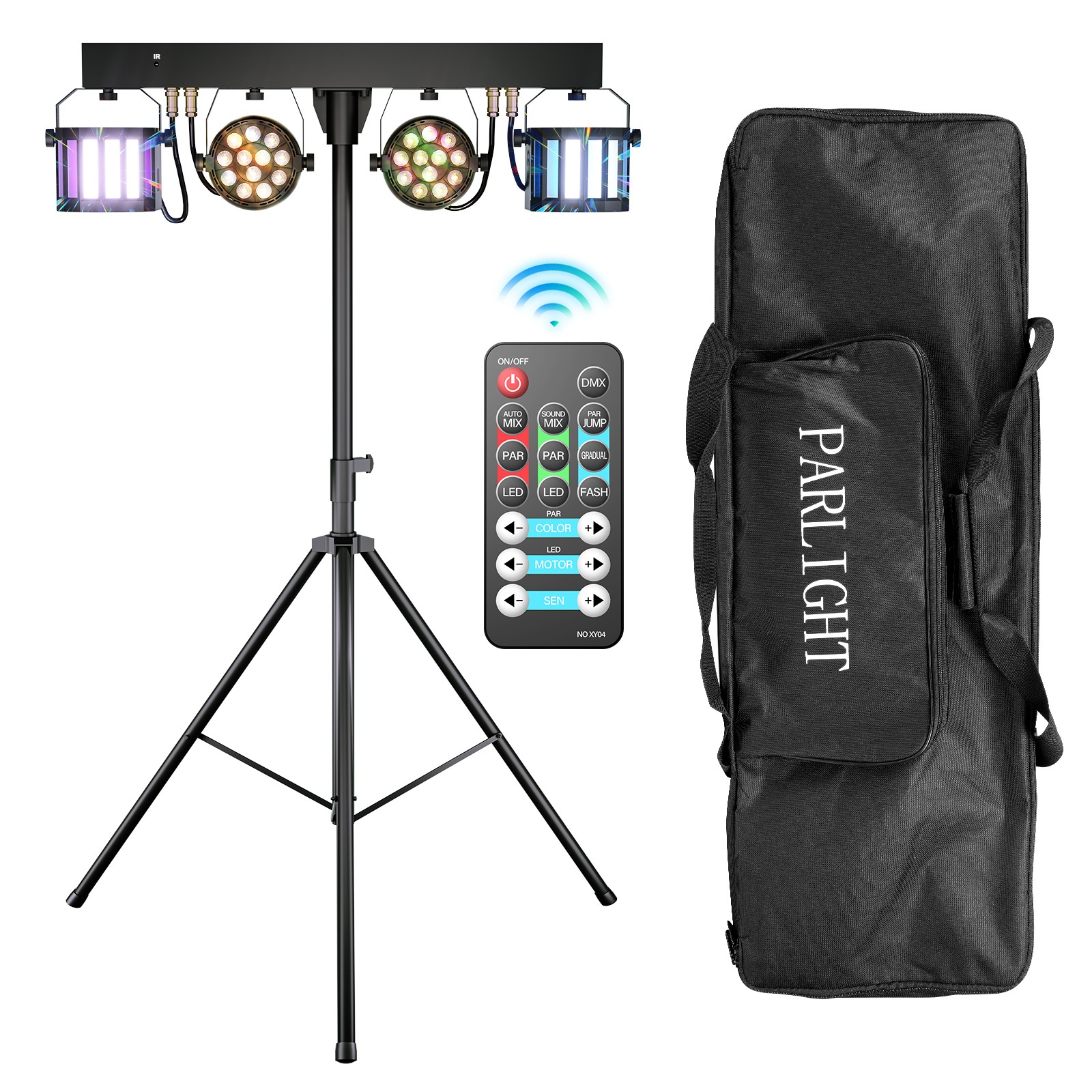 DJ Stage Moving Head Light with Stand DMX Control for Party Wedding Event