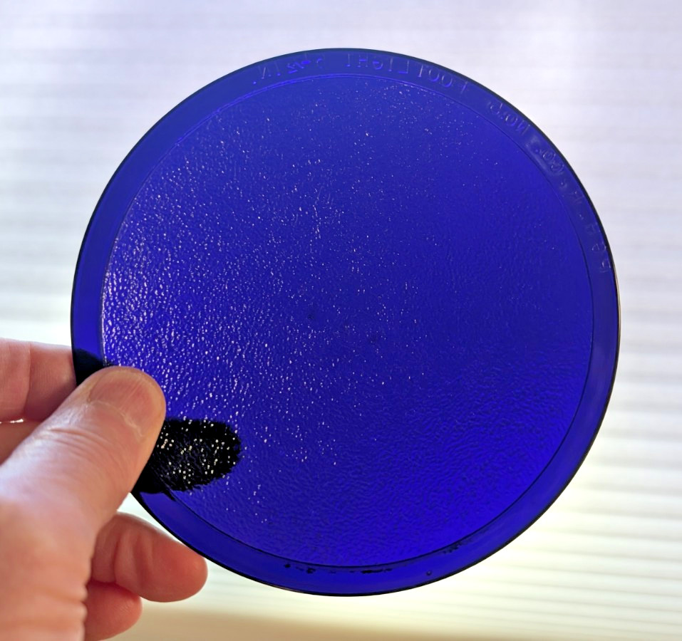 Vintage Theater Footlight Lens Permaflector