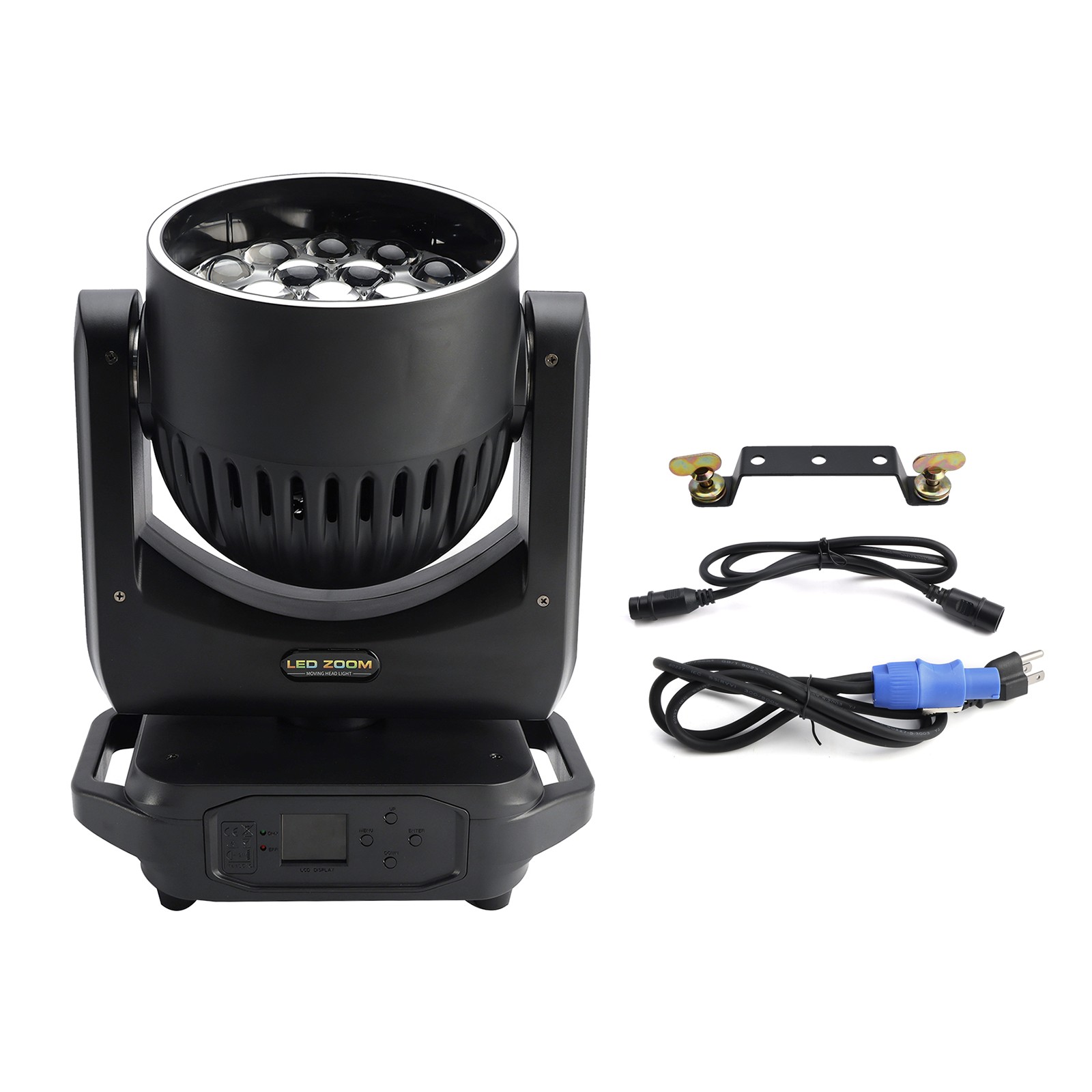19x20W LED Zoom Moving Head Stage Light RGBW DMX Beam Wash Lighting DJ Disco!