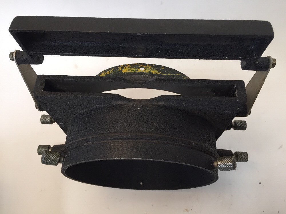 Vintage Theater Stage Spot Lamp/ Projector, Light Filter Bracket, Iron Steampunk
