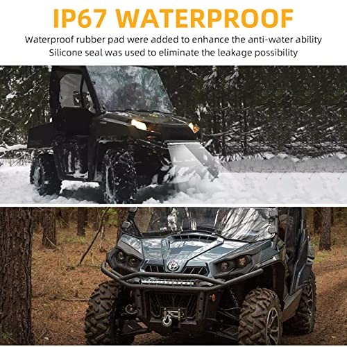 12 Inch LED Light Bar, 72W Spot Flood Combo 12 Inch LED Light Bar (1 Pack)