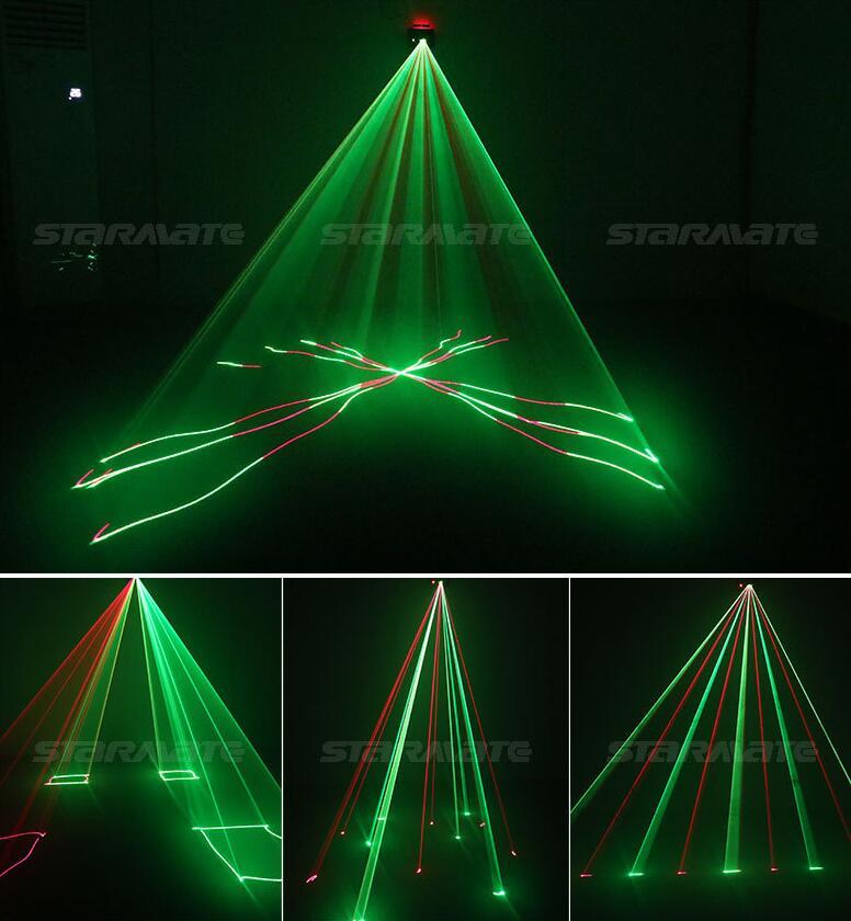 Remote DMX Music RGY Laser Stage Scanner DJ KTV Dance Gig Party Stage Light Show