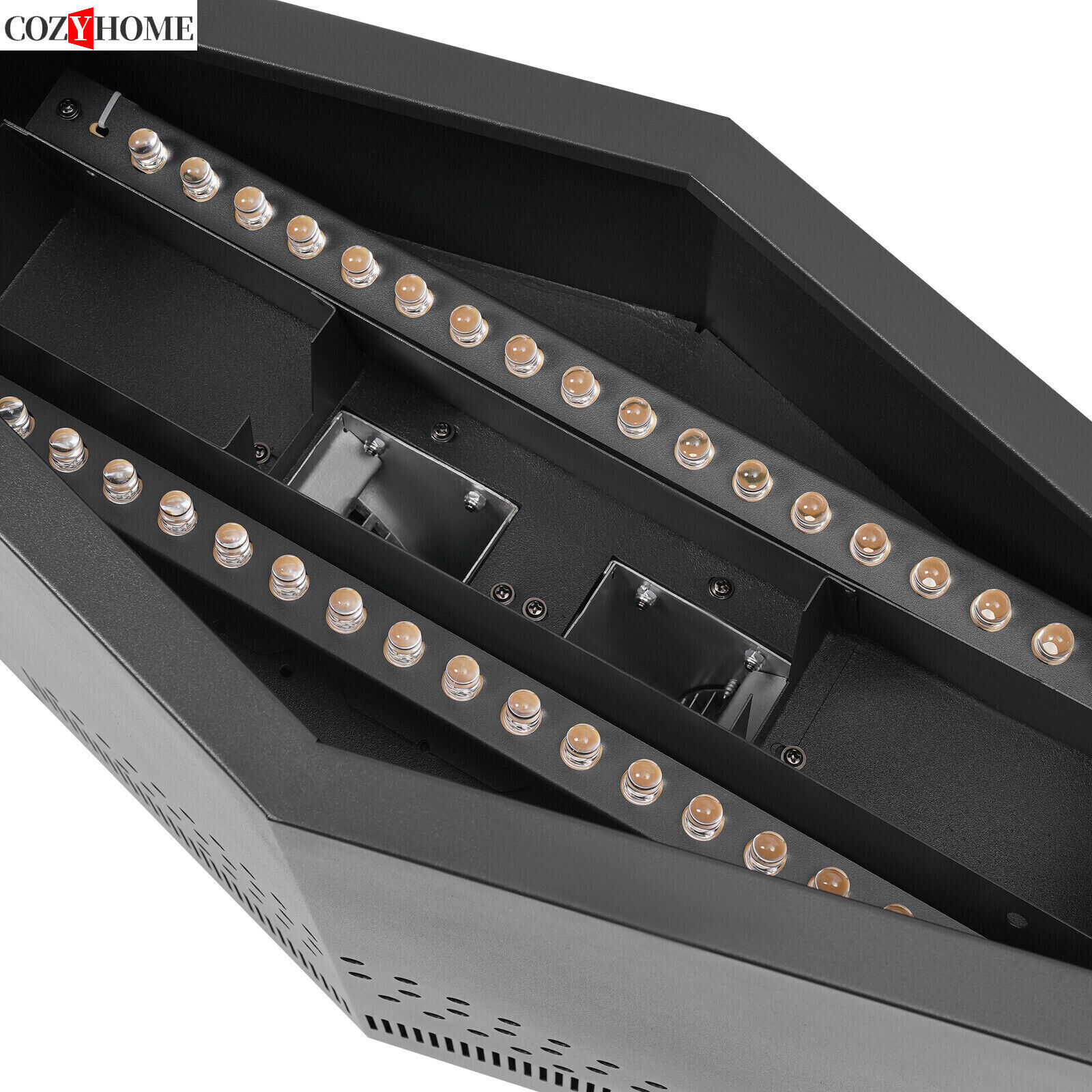 36 LED Flame Fire Light Machine Stage Atmosphere Effect Fake Fire Flame Machine