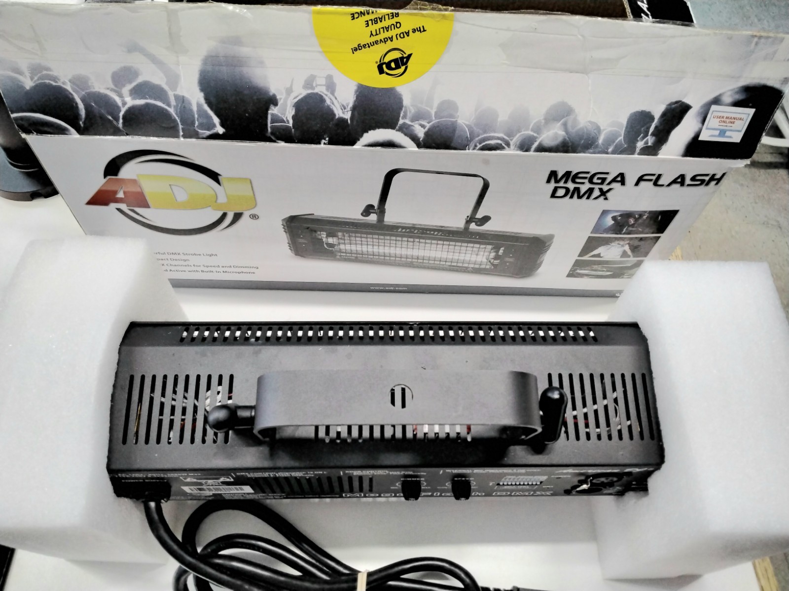 ADJ Mega Flash DMX Strobe Light