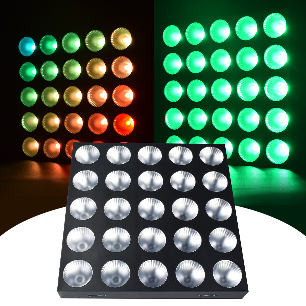25x10w Led Matrix Light RGBW 4in1 DMX Blinder Background Light for DJ Club