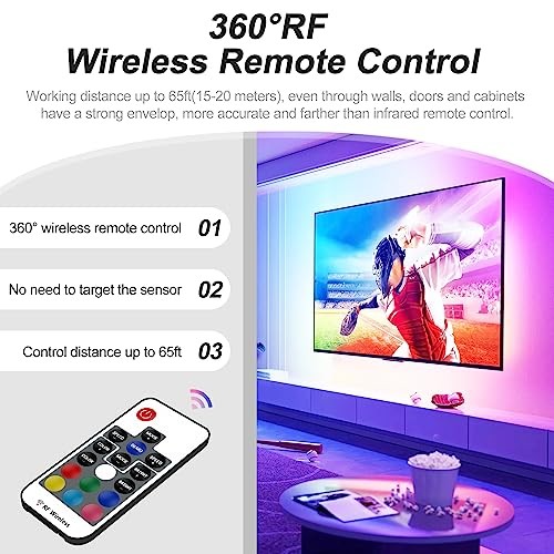RGBZONE 5V USB RGB LED RF Inalámbrico RF for 4PIN-IR-17Keys RGBZONE