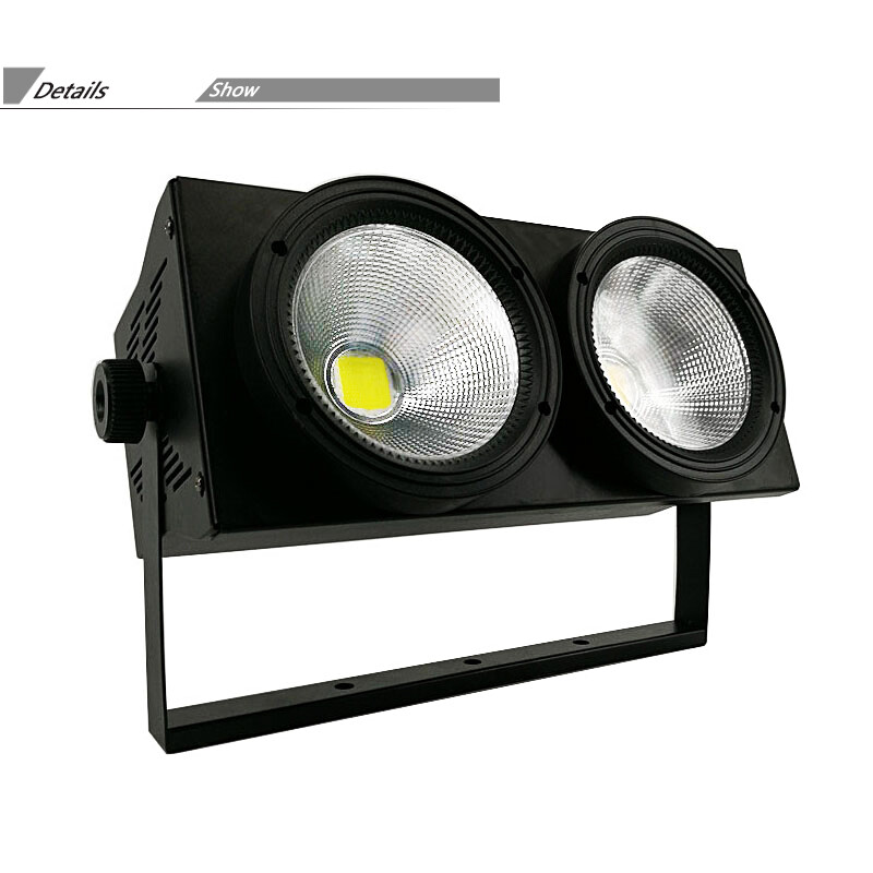 SHEHDS LED Blinder Par COB 200W RGBWA+UV 6IN1 Lighting Wash For Disco Party Bar