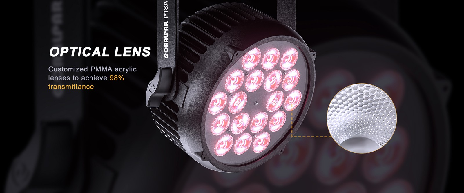 SHEHDS 4PCS/8PCS Waterproof LED 18x12W RGBWAUV 6in1 Wash Par Lighting Park Bar