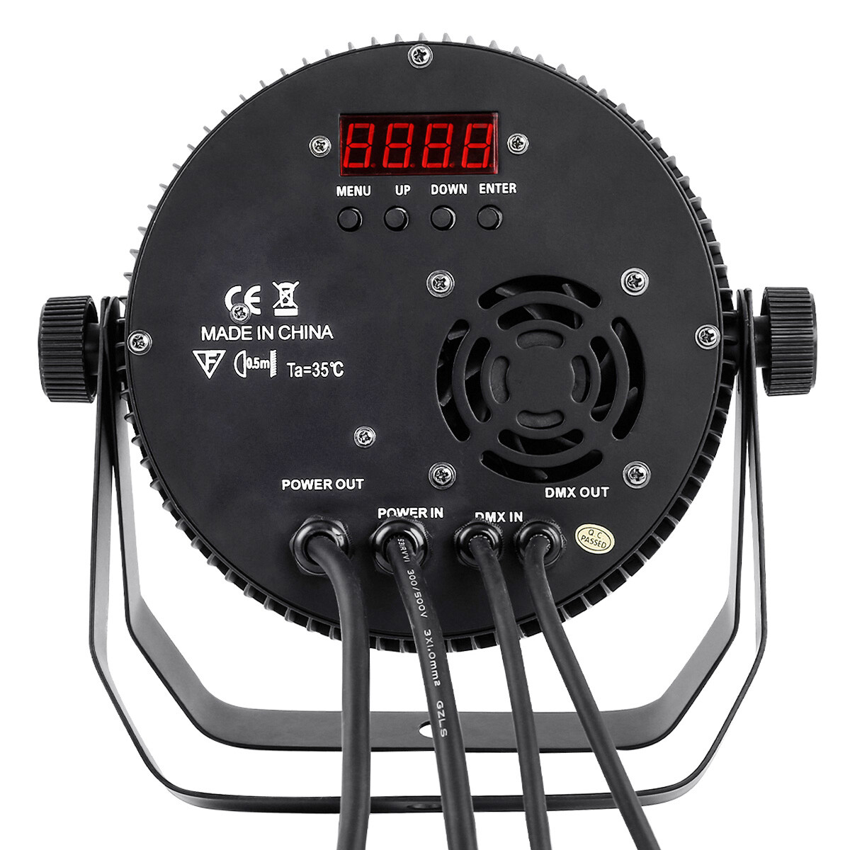 216W RGBWA LED Par Light Aluminum Alloy DMX Stage DJ Disco Party Uplights