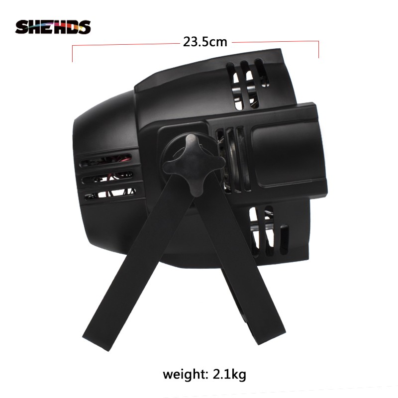SHEHDS 200W LED Par Stage Light RGBWA+UV Blinder DMX Spot Light DJ Disco Party