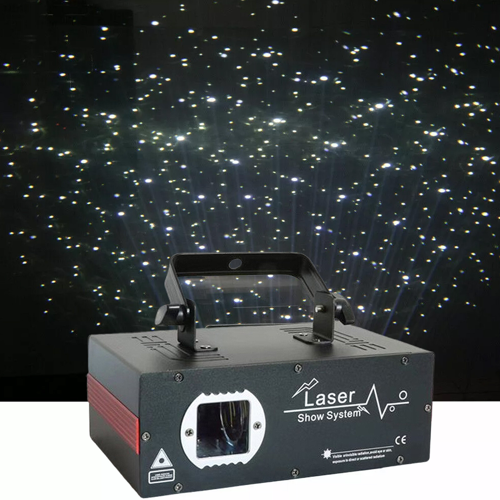 2W Night Sky White Twinkling Stars Universe Laser DJ Party Wedding Stage Light7O