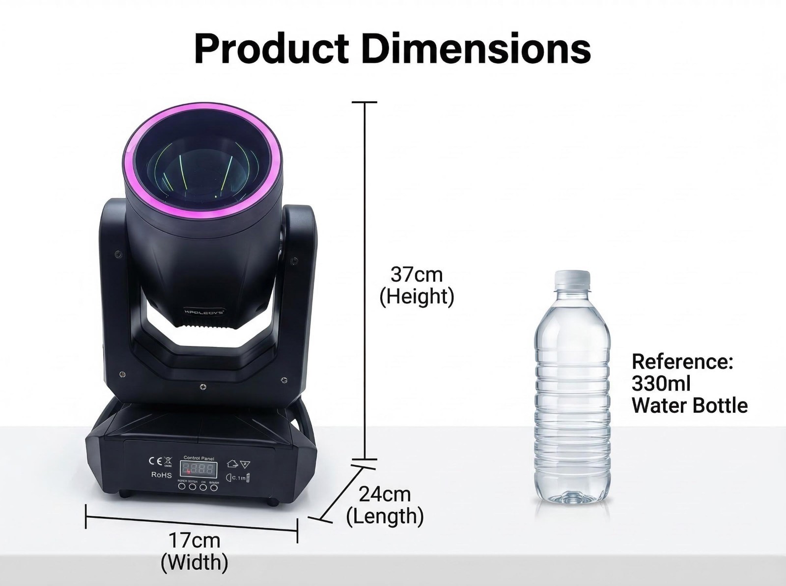 230W LED Moving Head Light RGBW Gobo Beam Stage DJ Disco Bar DMX Spot Lighting