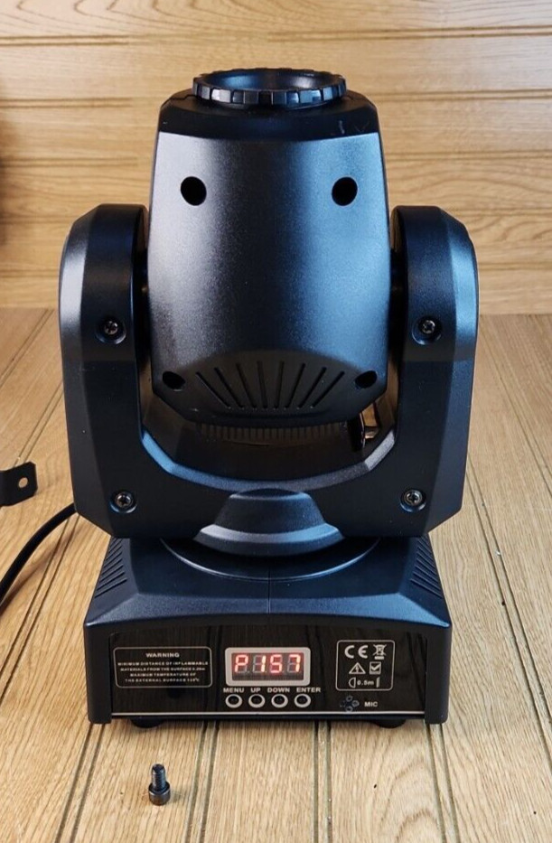 60W Mini Led Dmx Gobo Moving Head Spot Light For Club DJ Stage Lighting Party