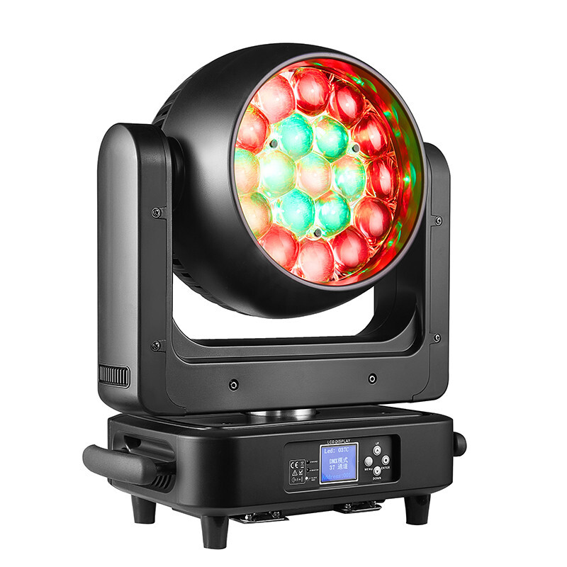 Mac Aura 19X25W Led Moving Head Light RGBW 4IN1 Rogue R2 Wash Beam Stage Light