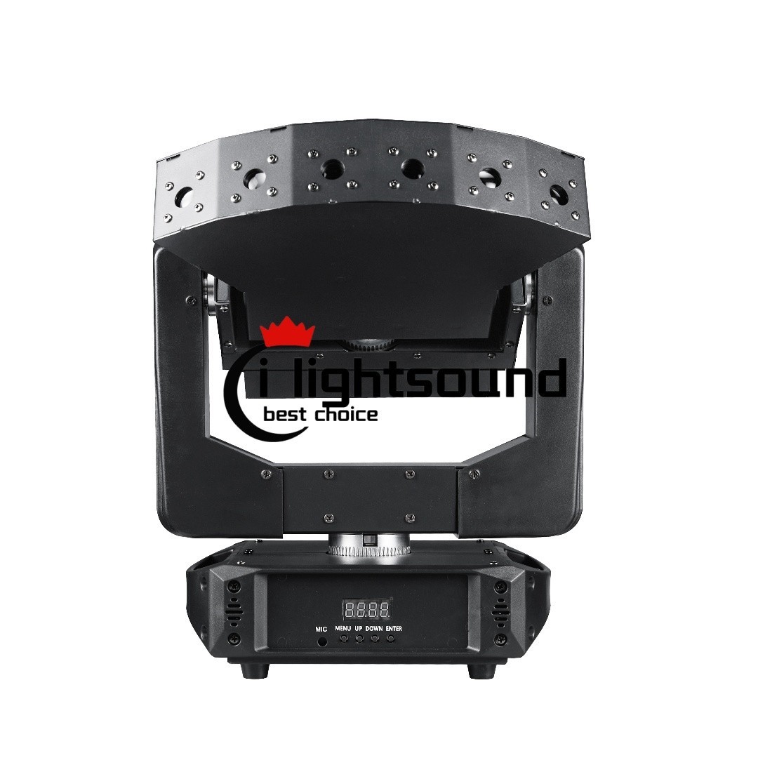 500MW RGB Moving Head Laser Fan Infinite Rotation Animation DJ Disco Stage Light