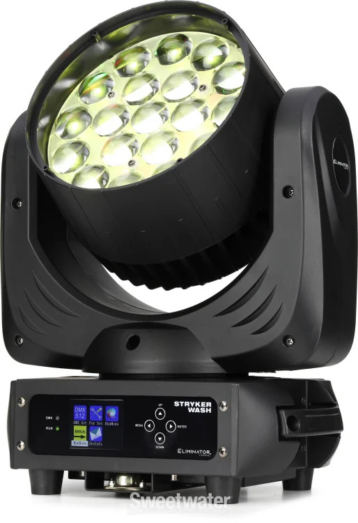 Eliminator Stryker Wash 228-watt Moving Head Fixture