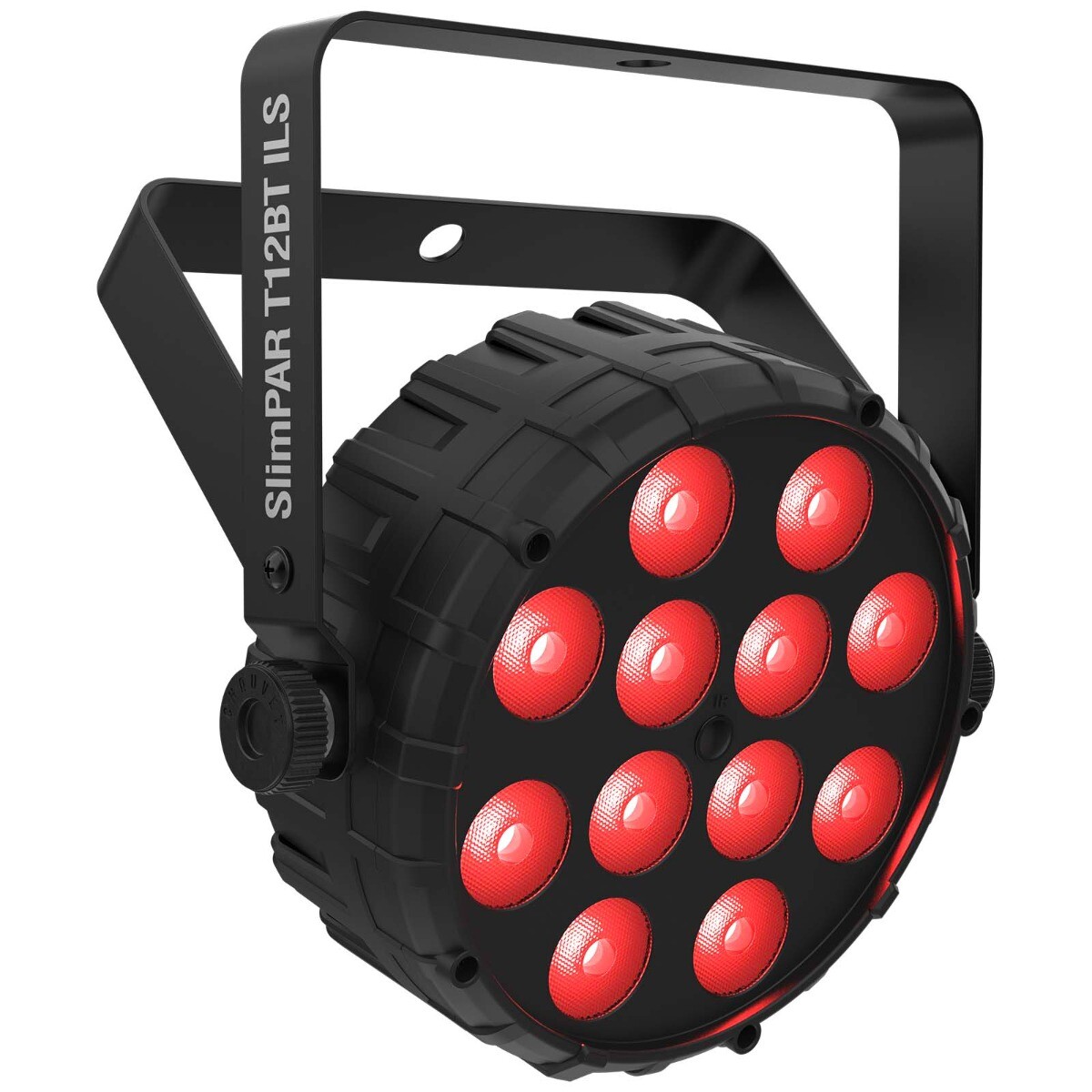 Chauvet DJ SlimPAR T12 BT ILS RGB LED Compact Par Wash Lights w Bluetooth 4 Pack