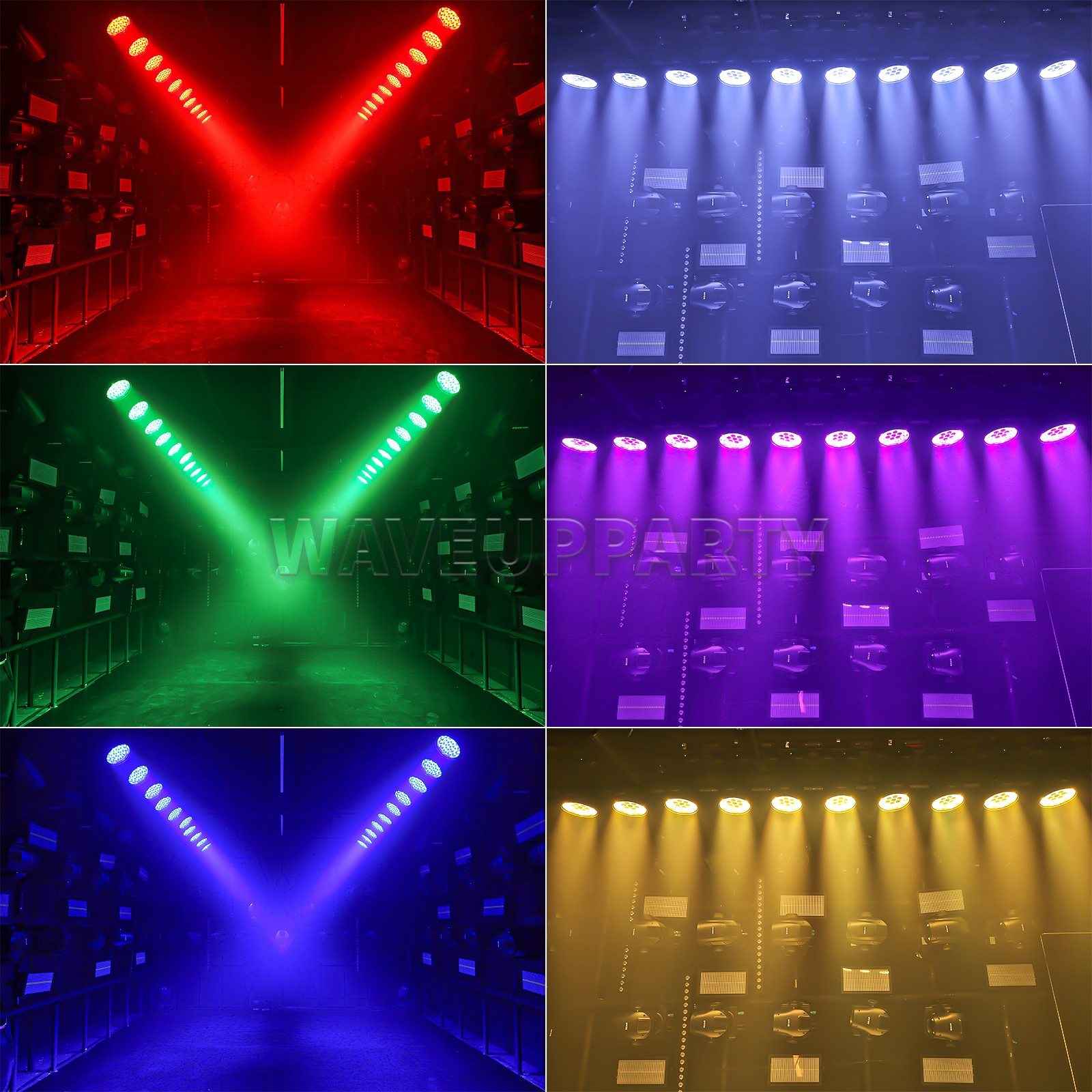 PAIDUN 19x20W LED Zoom Moving Head Stage Light Beam Wash Lighting Disco DJ Party