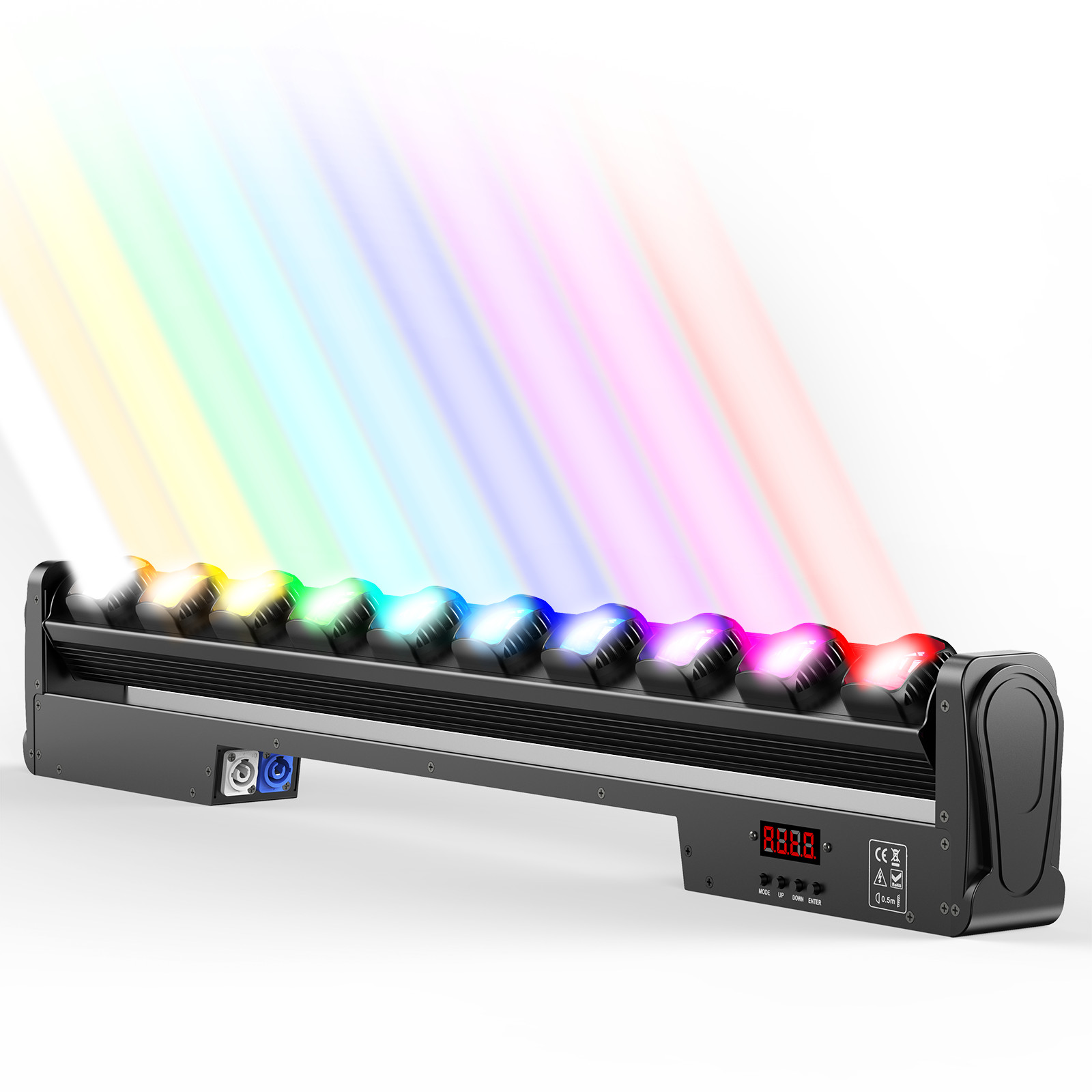 250W Moving Head Light 10LED RGBW Beam Light DMX Disco Party Club Effect Light