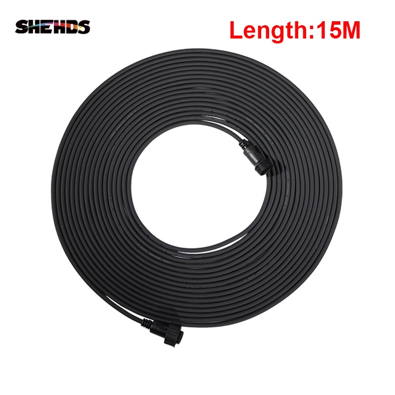 SHEHDS 1M/3M/5M/10M IP65 Waterproof DMX Cable For Stage Par Effect DJ Lighting