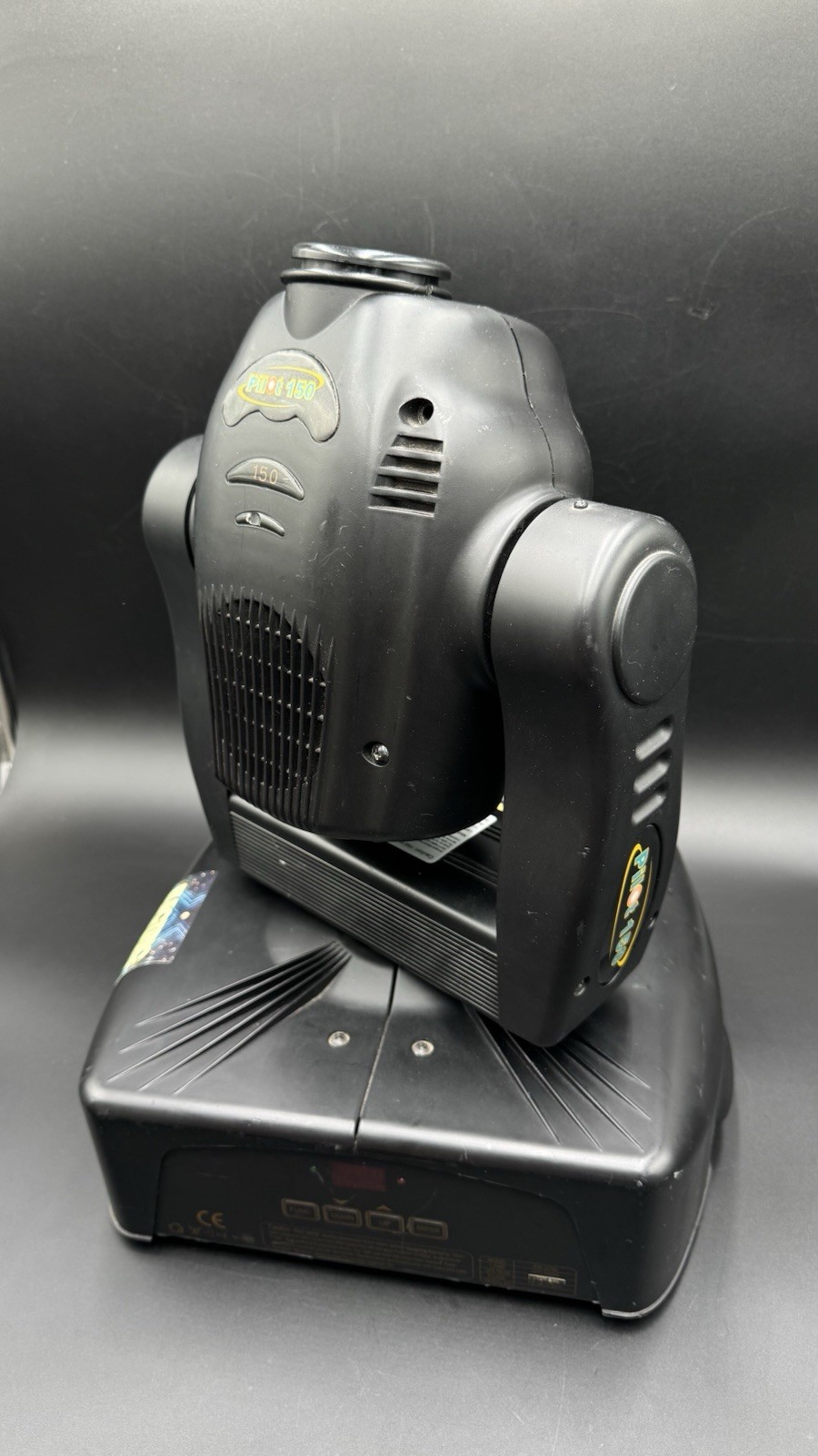PR Lighting Pilot 150 PR-2150 Moving Head Stage Light HTI 150W DMX 120V