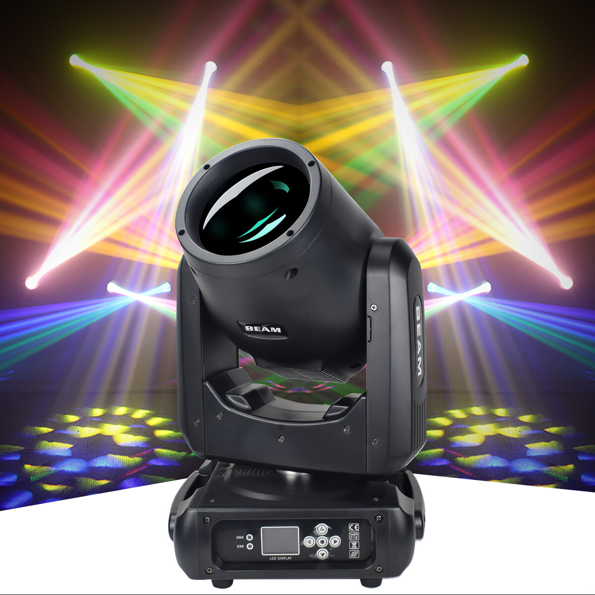 Beam 7R 230W Moving Head Light Mini Stage Light Effect DMX 512 for Disco Bar