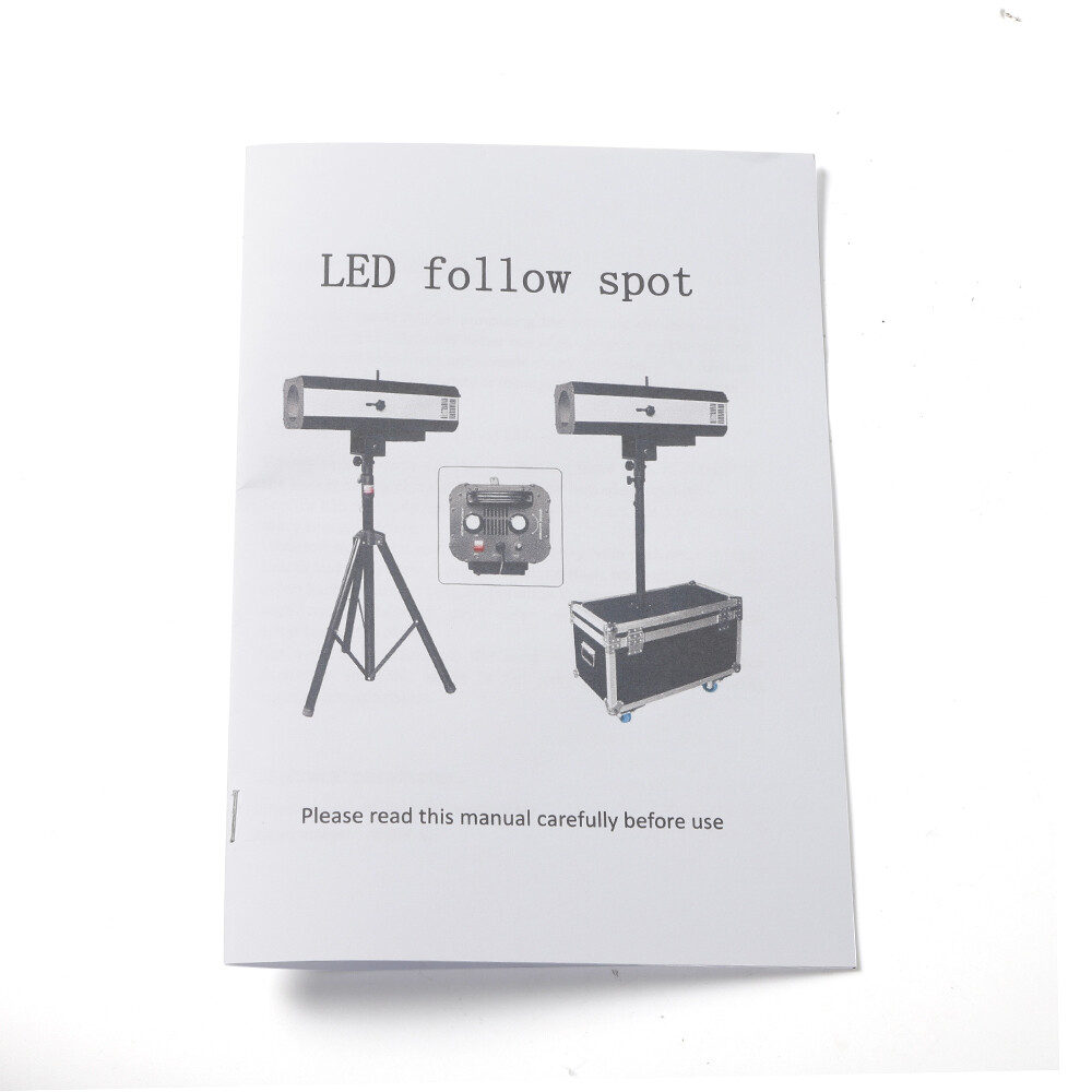 Follow Spotlight with Stand Manual Control for Party Theater Stage Light 200W