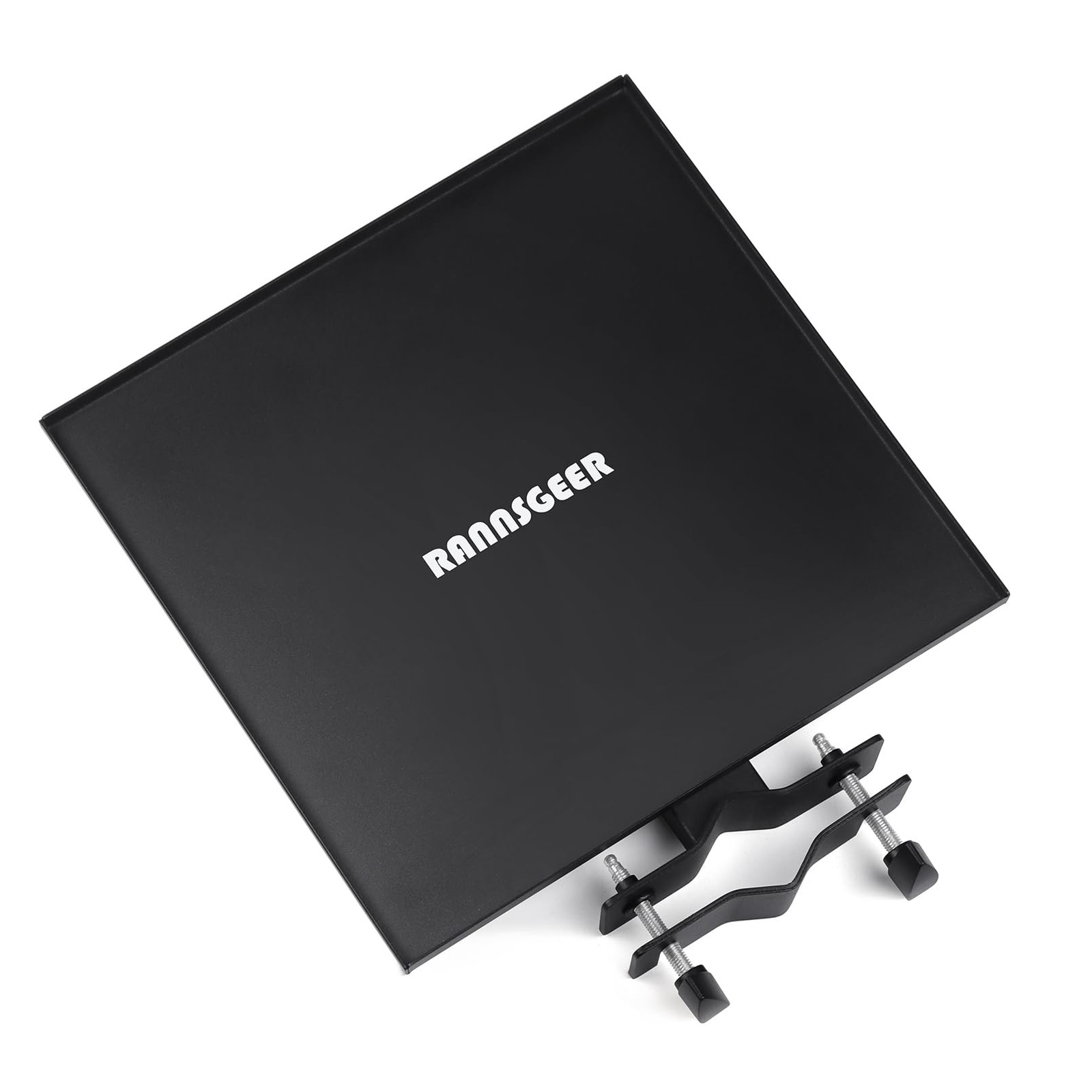 Heavy Duty Metal Square Tray For Mobile TV Stand Tripod Speaker 11.8×11.8 In