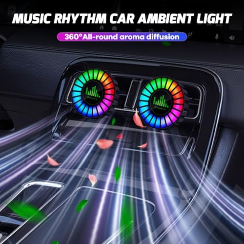 RGB Sound Control – LED Music Rhythm – Clip-On Air – RGB Sound Control