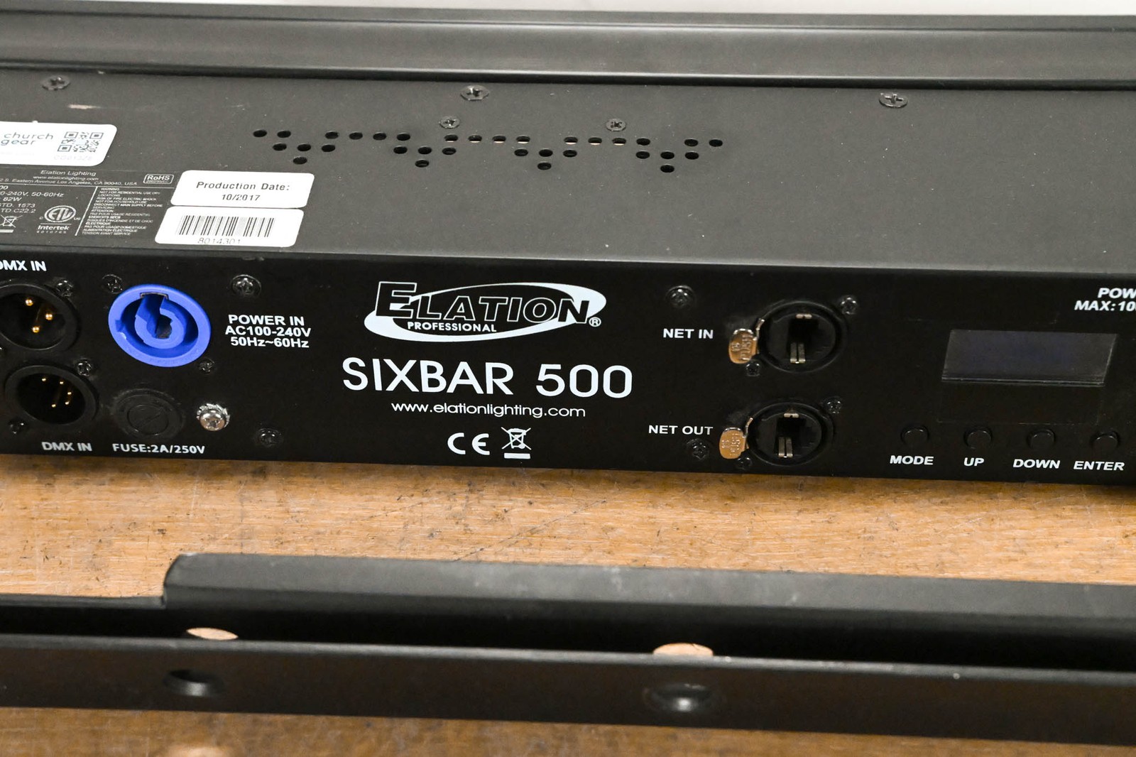 Elation SIXBAR 500 6x 12W RGBAW+UV LED Batten Fixture CG013Z8