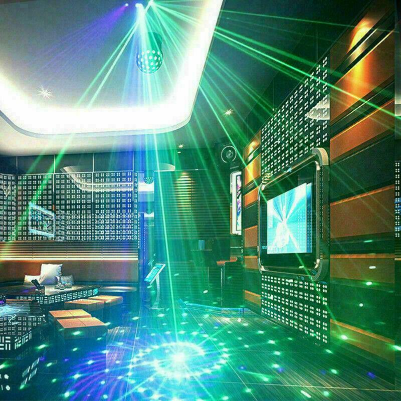 9-Eye Laser Projector RGB DMX Strobe Stage Light LED Bar DJ Disco Party Lighting