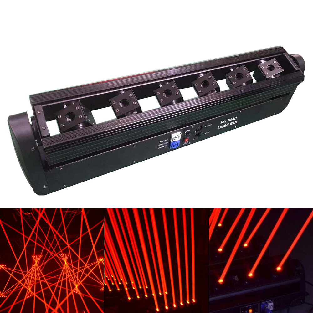 6/9 Eyes Laser Stage Moving Head Dmx Spider Projector Beam Lamp For Dj Party