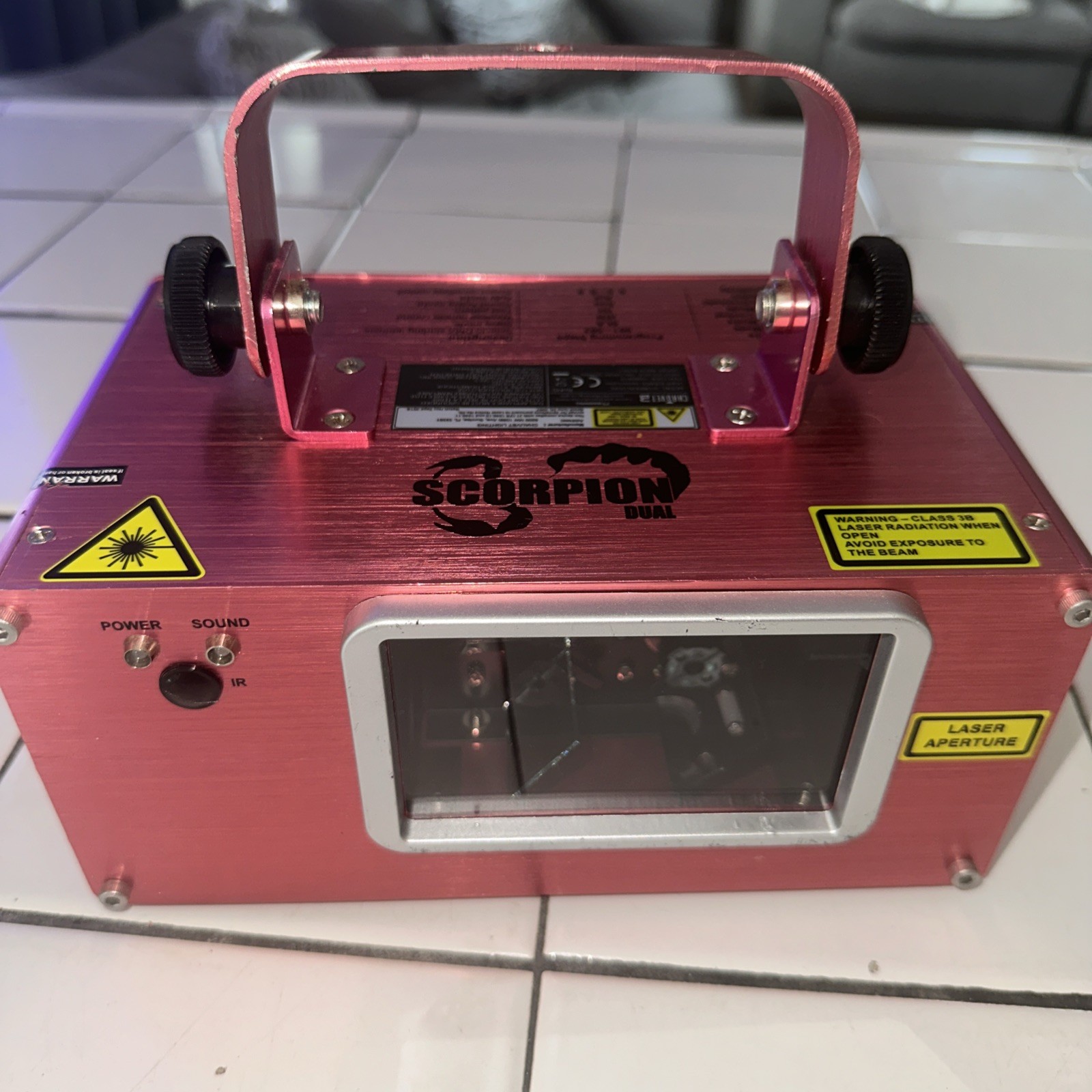 Chauvet DJ Scorpion Dual FAT BEAM Aerial Effect Laser