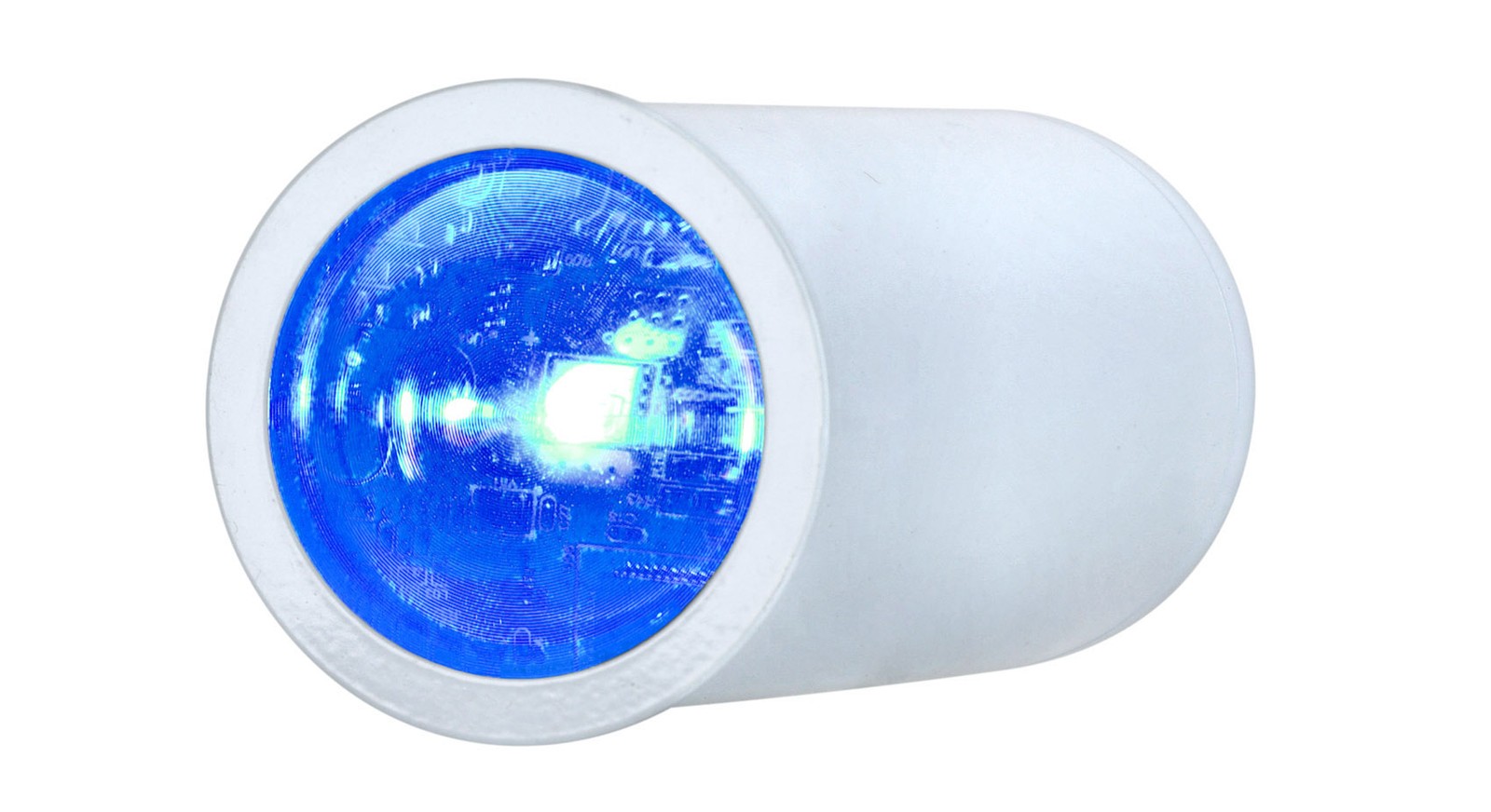 Rockville MINI HALO White DJ Wall Wash Light Effect, Battery, Wireless DMX, RF