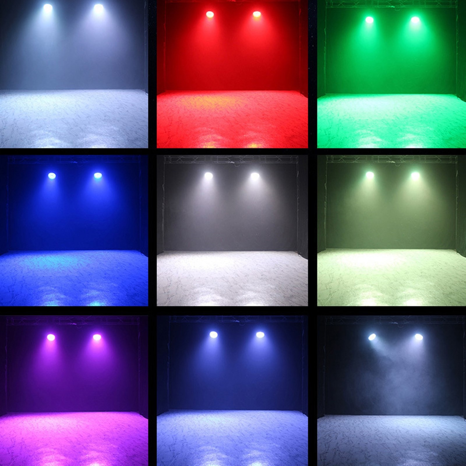 🙌2Pcs 36 x 10W RGBW 4in1 LED Zoom Moving Head 360W Wash Stage Light DMX 15CH