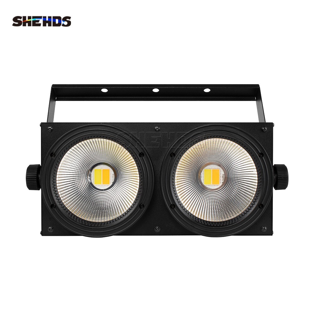 200W COB LED Par Stage Light DMX Audience Blinder Warm Cool White DJ Disco Party