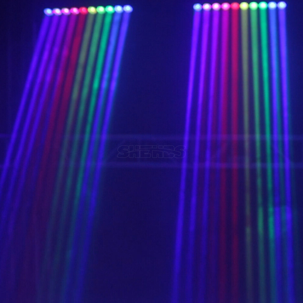 SHEHDS LED Beam 10x40W RGBW Lighting For Disco Party Wedding Bar DJ