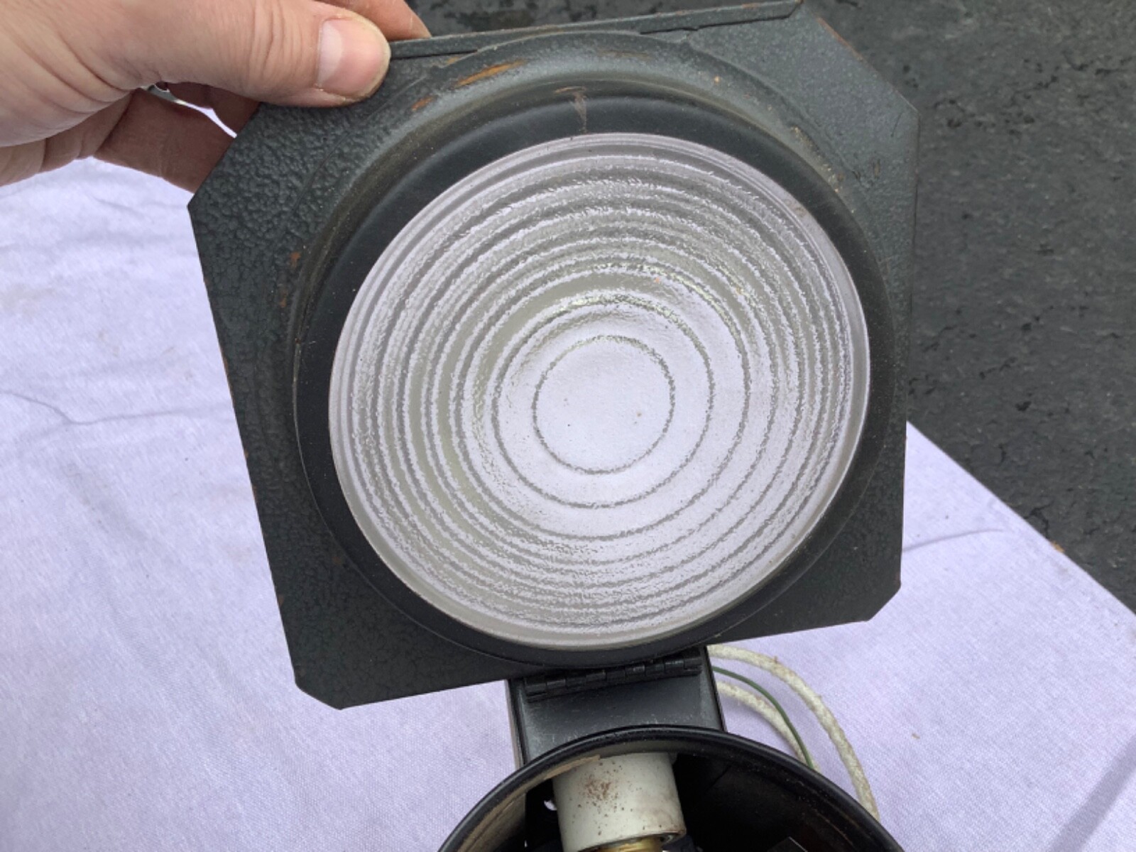 Vintage TIMES SQUARE STAGE LIGHTING Theatre or Stage Lighting Spot light 7.5×7.5