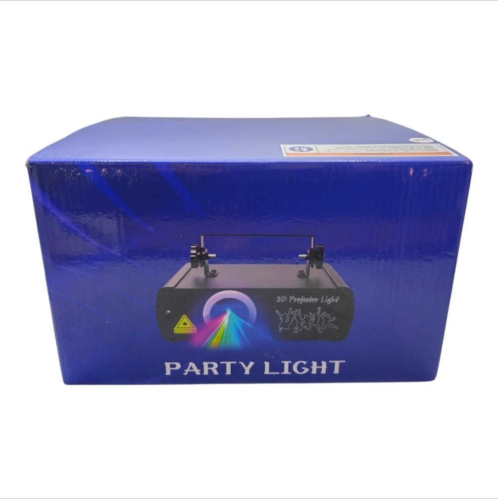 Ehaho L2600 3D RGB Laser Party Light DMX512 Sound Activated DJ Stage Remote