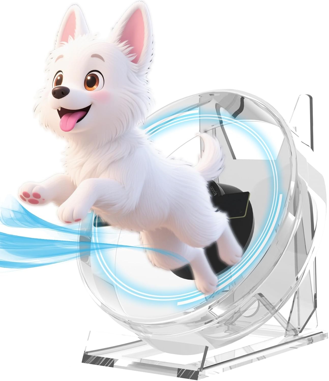 3D Hologram Fan, 4.7” 3D Holographic Display with Clear Cover Spinner, Perfe…
