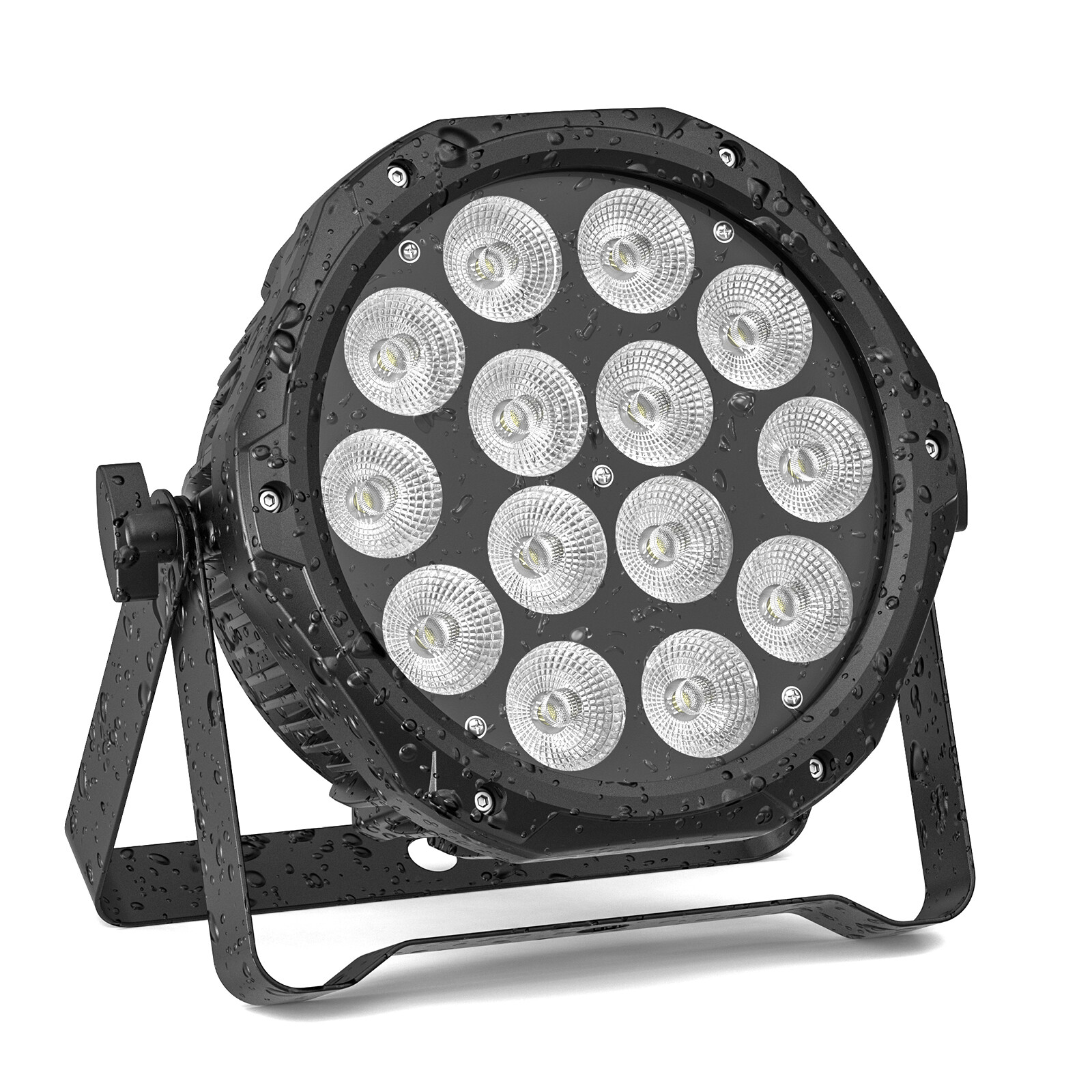 8PCS Outdoor Waterproof 210W RGBW LED Par Light DMX Stage DJ Wedding wash Lights