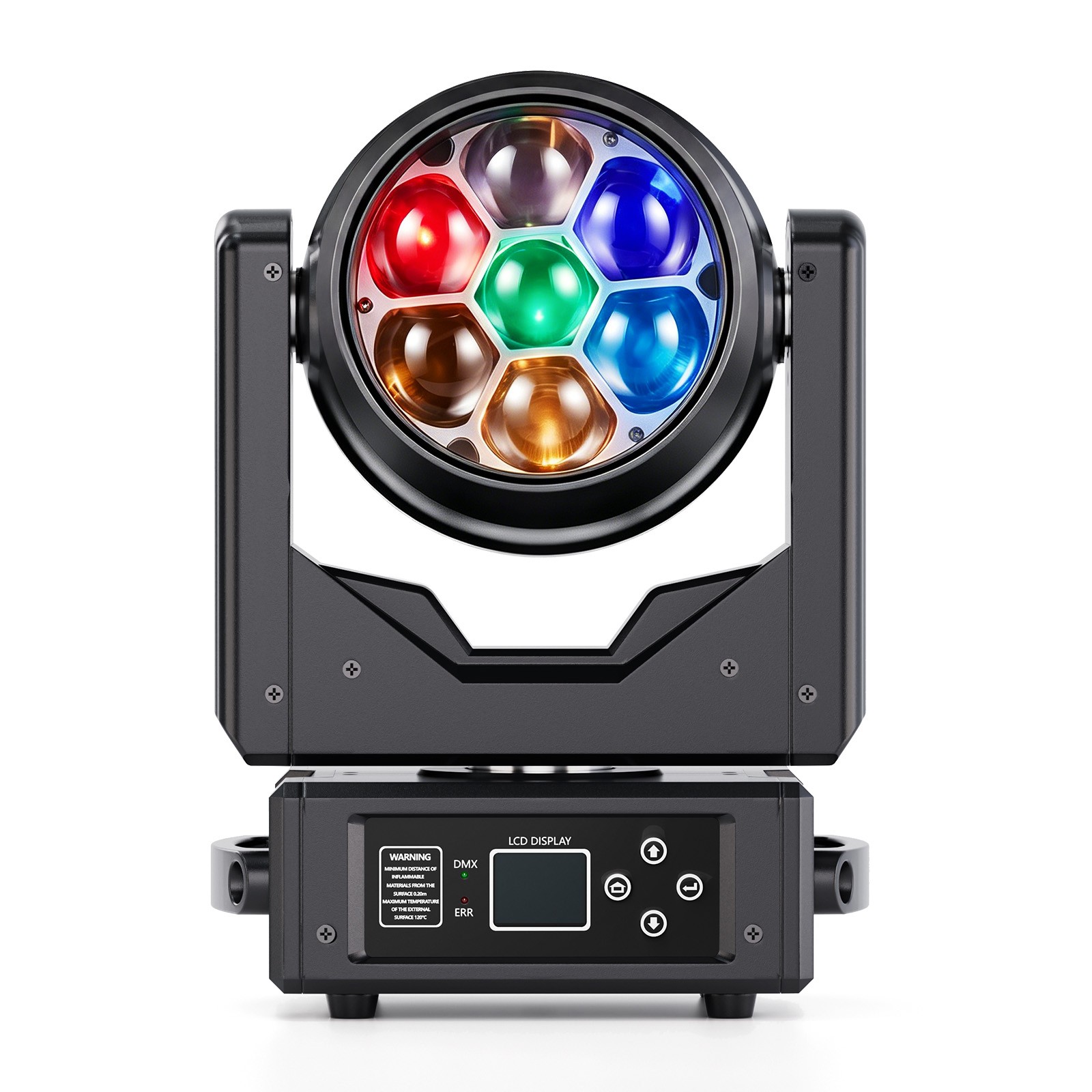 250W LED RGBW Bee Eye Beam+WASH Zoom Moving Head DJ Light DMX512 Stage Lighting