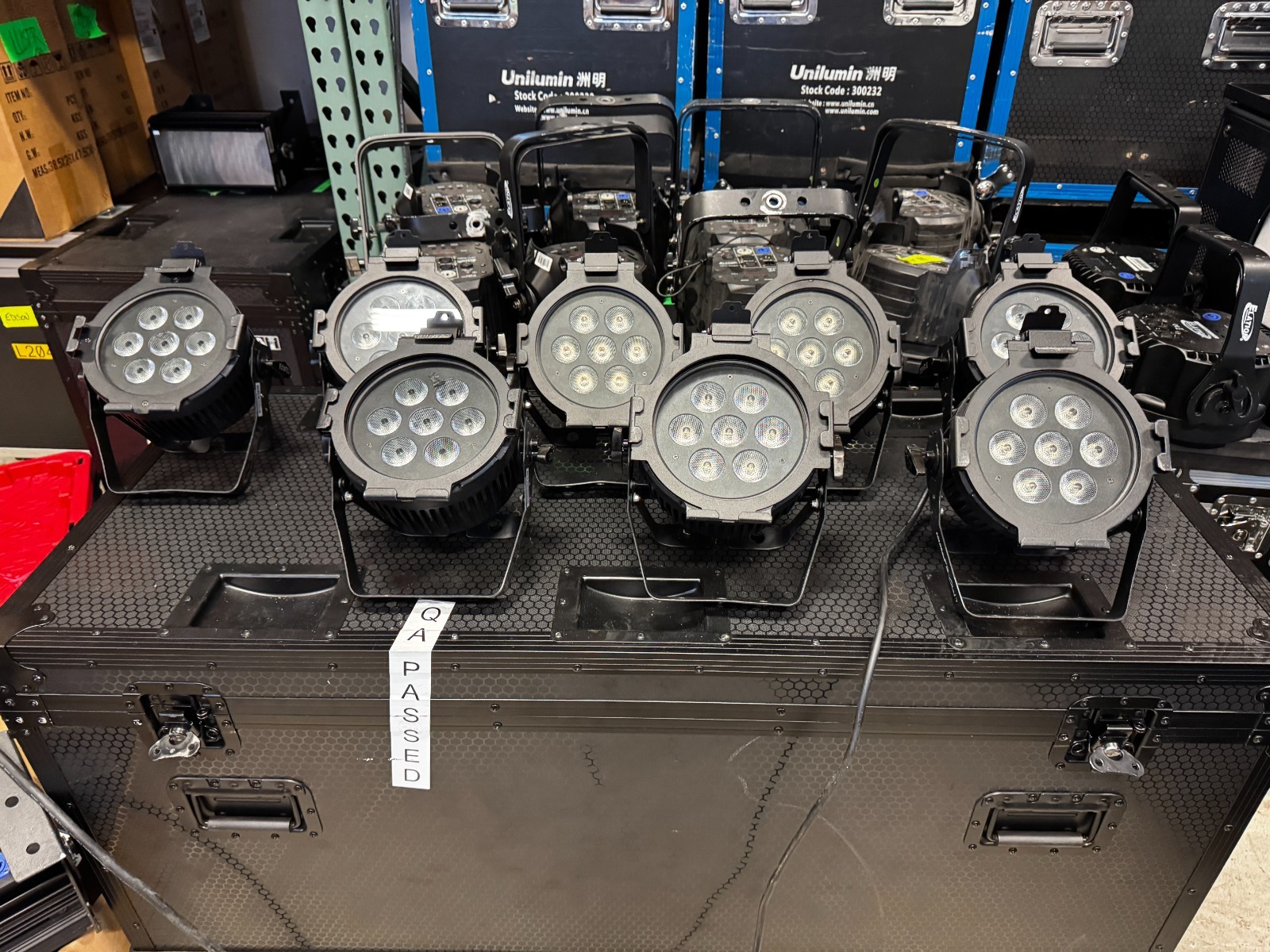 CHAUVET Pro Color Dash Par Quad 7 RGBA LED DMX Wash 7x7w 18 Degree 8x Available