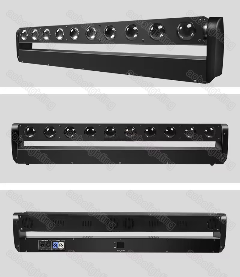 Disco DJ Stage Light LED 10*40W RGBW Bar Beam Moving Light DMX Pixel Moving Head