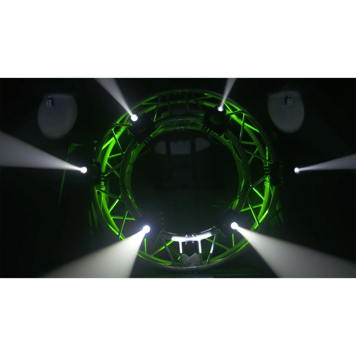 Chauvet Intimidator Spot 110 Compact LED Moving Head Beam Gobo DMX DJ Light Pair