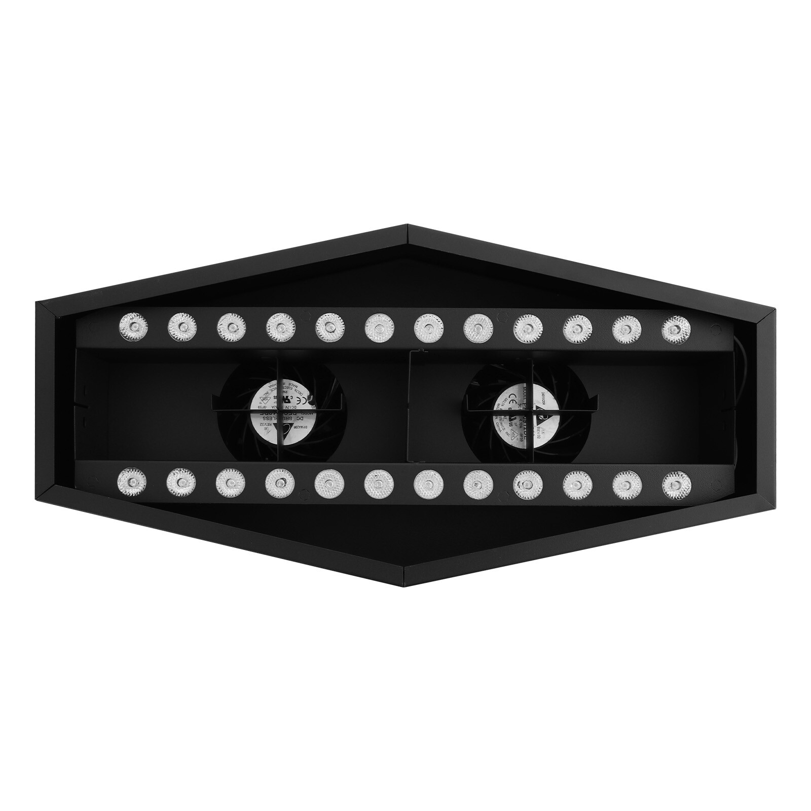 36 LED Stage Atmosphere Effect Fake Fire Flame Machine Flame Fire Light Machine~