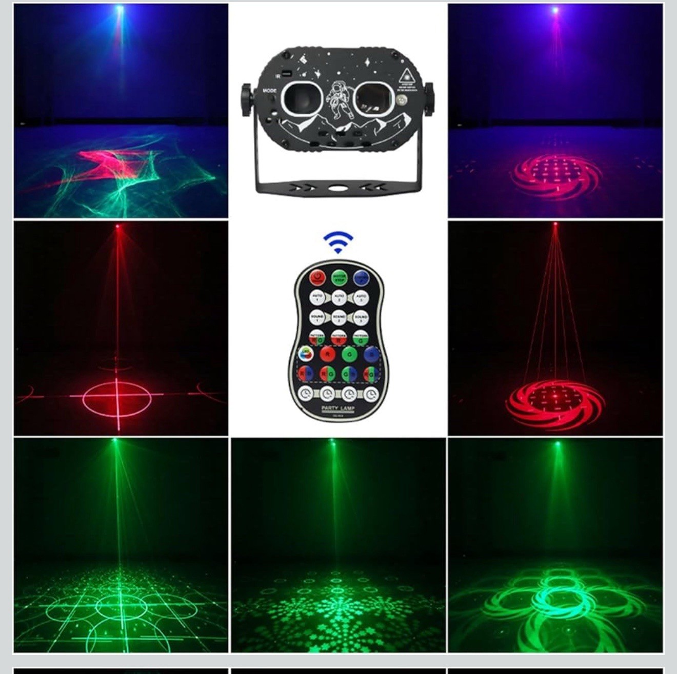 Projection Lights DJ Stage Disco Light RGB Wedding Decoration Party Lights