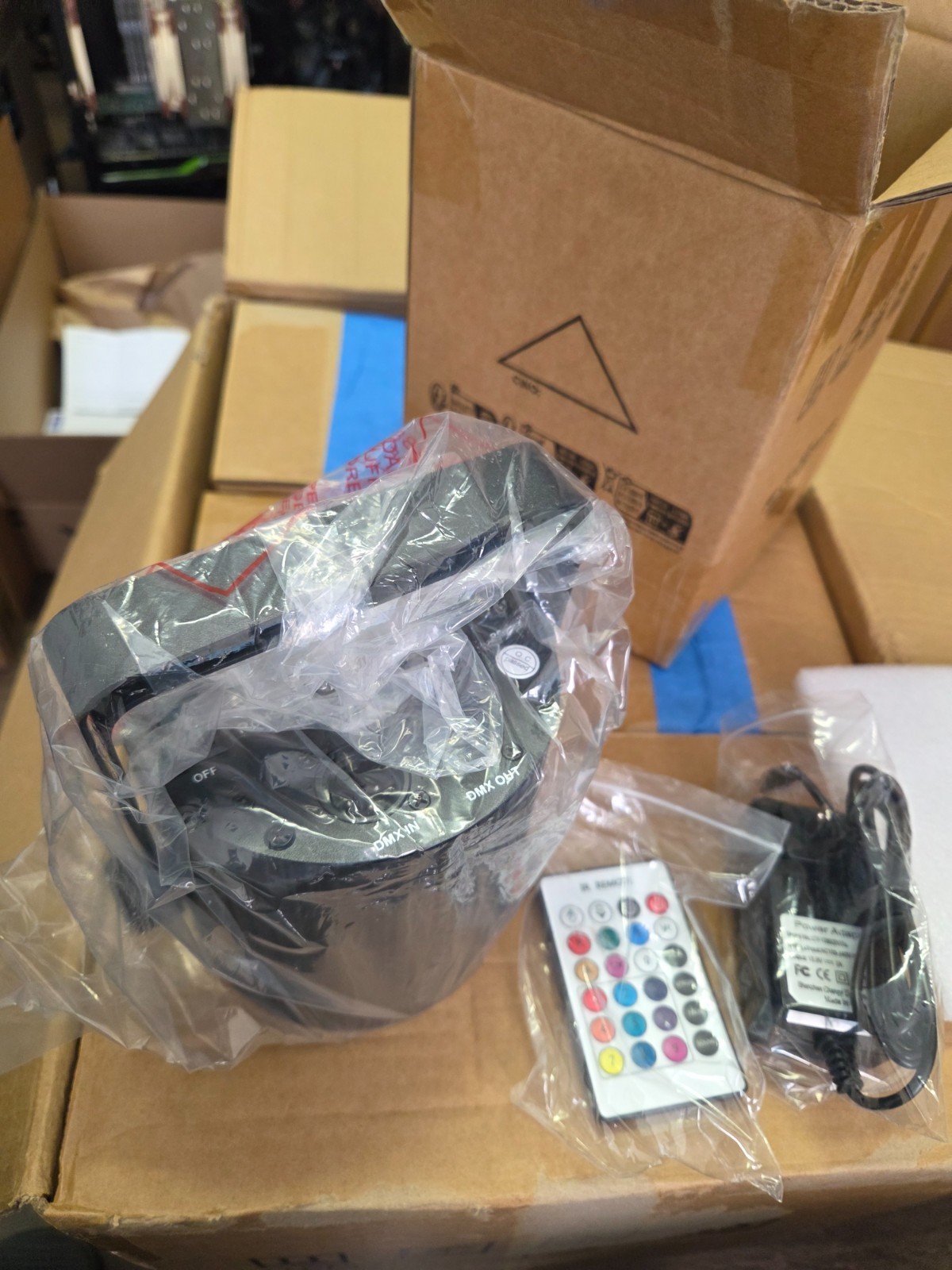 (open box)Rechargeable Stage Lights, 60W LED RGBWA