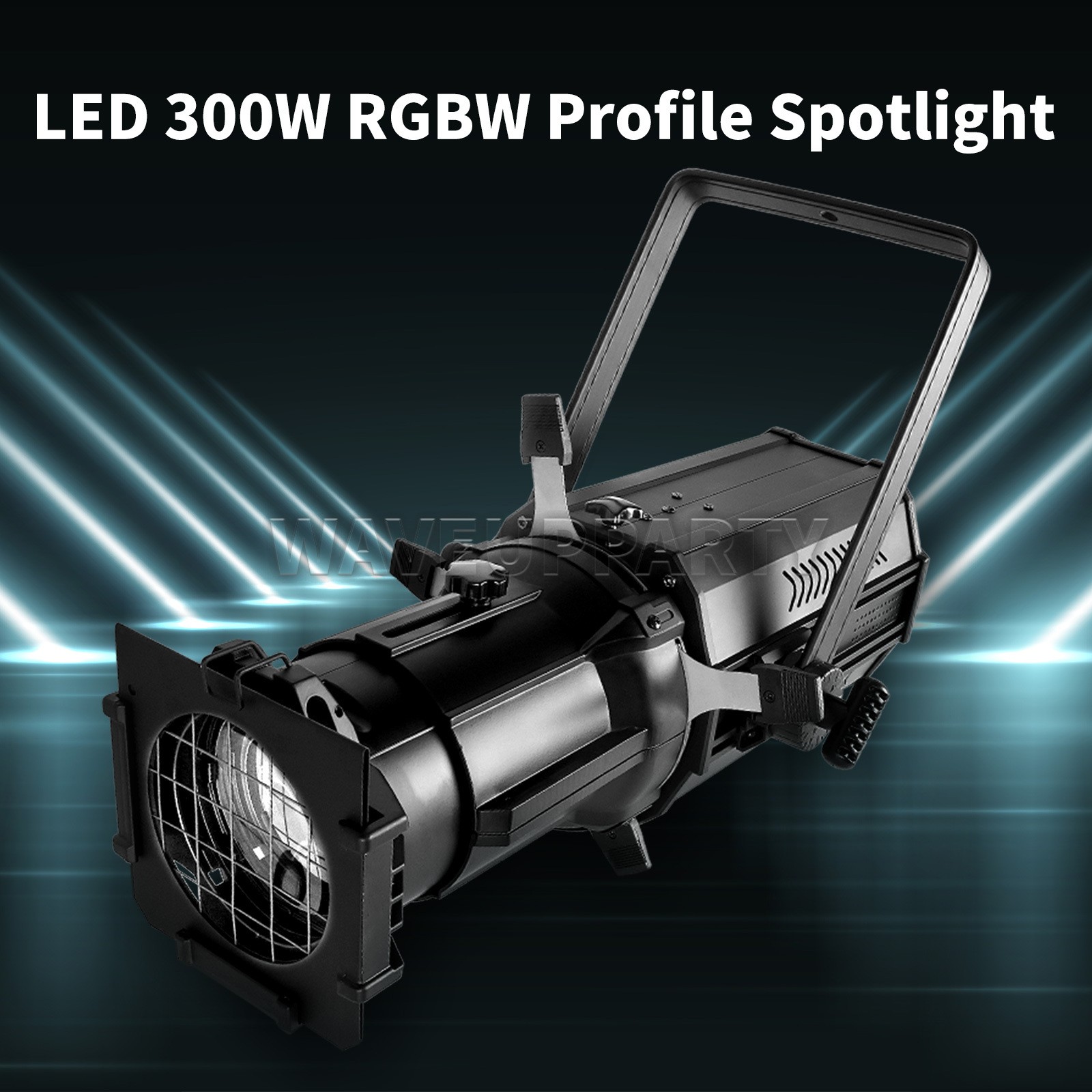 PAIDUN 300W LEKO Profile Spotlight 3200-5600K RGBW Wedding T-Show Concert Light
