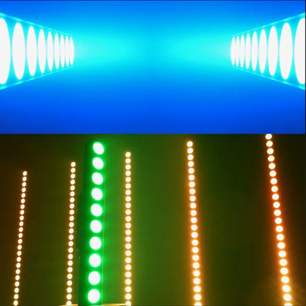 500W Waterproof Stage Light Colorful LED COB Wall Washer Light Bar Ironman
